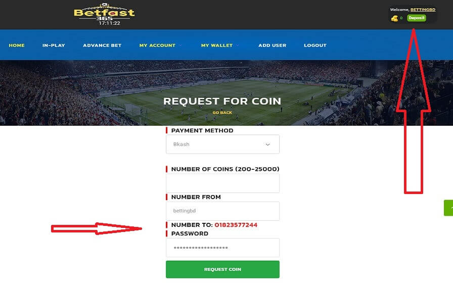 betfast deposit